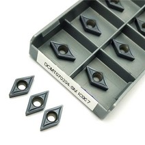 선반 밀링 바이트 dcmt070204 sm ic907 내부 선삭 공구 초경 인서트 절삭 공구 cnc 공구 선삭 인서트, 없음