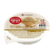 햇반 현미쌀밥, 210g, 15개