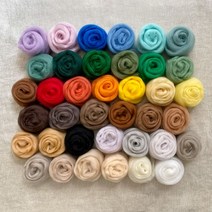 스튜디오분트동물양모 38Color 30g, 29 올리브