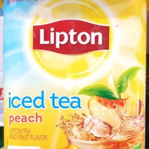 립톤 복숭아아이스티 캔 분말 907g 가정용 아이스티 큰통가루, 상세페이지 참조