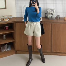 [수키] 가을 밴딩 반바지 1088423