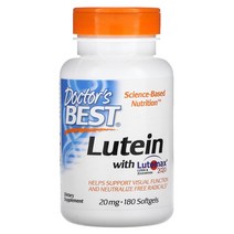 닥터스 베스트 Lutemax 2020 함유 루테인 20mg 소프트젤 60정 180정, 60개, 60개