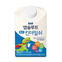 앱솔루트 킨더밀쉬 200ml, 우유맛, 1개