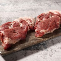 산골정육 지리산흑돼지 구이용 500g 오겹살 삼겹살 목살 전지 앞다리살 산골농장식당직영, 02_목살 500g