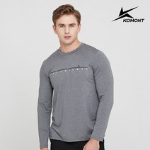 코몽트 추성훈 코몽트 기능성 레터링 긴팔티셔츠 K11MR109