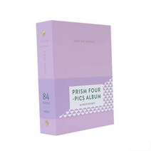 인생네컷 콜북 정리 하루필름 앨범 4X6 동시 수납 포토북, 라벤더(4X6 네컷 동시수납), 84매