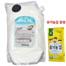 [고삐] 아워홈 요거트 5L 요구르트 유기농김 증정, 1개