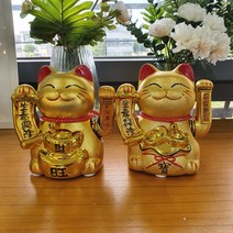 손님을 부르는 황금 복 고양이 마네키네코 개업선물 오픈선물331 332, 복주머니(332)