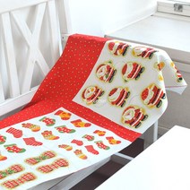 소잉홀릭 컷트지) X-MAS 산타인형만들기 - 크리스마스커트지 / 크리스마스양말커트지