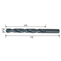 태화툴 YW0EC52D 기리 스트레이트 드릴류 전장58mm 드릴날 10개입 드릴비트 하이스드릴 철판 2.2mm날장33 드라이버비트 초경비트 비트 플렉서블비트 홀쏘