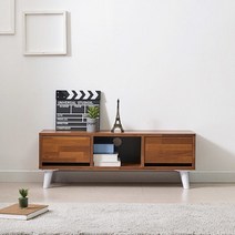 낮은 북유럽 서랍 거실장 1000 리바트 TV 이케아 티비 다이 1단, 화이트