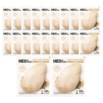 허닭 [본사당일출고] 소프트 수비드 닭가슴살 갈릭맛 100g, 20팩