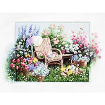 외국 십자수패키지 Luca-S/ Blooming garden-B2344
