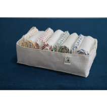 소창 행주 4색(낱개), 빨강, 1개