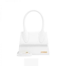 23SS JACQUEMUS 자크뮈스 르 그랜드 치키토 레더 토트백 화이트 213BA003 3000