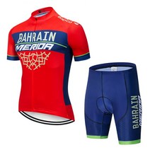 스페셜라이즈드 자전거 프로 메리다 팀 자외선 방지 사이클링 저지 세트 의류 반팔 바이크 maillot 빕 쇼츠 146721, Jersey Shorts_XXL