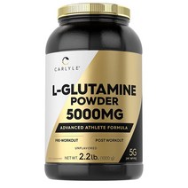 해외 Carlyle 칼라일 L Glutamine 글루타민 5000mg 1kg, 1개