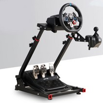 Grand Race 신형 레이싱휠 거치대 G29 G290 G27 T300 T500 FANATEC, 1개, 03_블랙(핸드브레이크거치)
