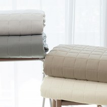 천솜이 비앙카 목화솜 순면 100수 패밀리침대패드 (고정밴드 Q+Q/Q+K/K+K), 펄화이트