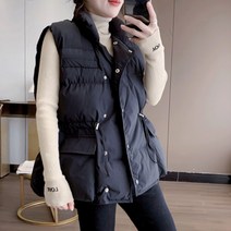 주디앤 여성 윈터 두터운 겨울 조끼 패딩 다운 리빙공감