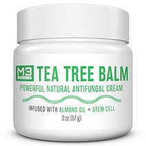 M3 Naturals Tea Tree Balm Infused with Stem Cell and Almond Oil Powerful Natural Antifungal Cream fo, 1