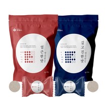 [딜맛] 시크릿 육수 명품한알(얼큰한맛)+(깊고진한맛) 60gx2봉(총40개입), 단품