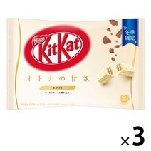 네슬레 일본 킷캣 미니 초콜릿 오토나노 아마사 화이트 겨울한정판 (12개x3봉)