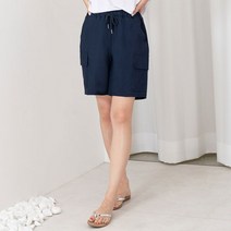 TJW 여름바지 편한바지 여자편한바지 밴딩바지 원마일웨어 카코팬츠 반바지 4WA975AC