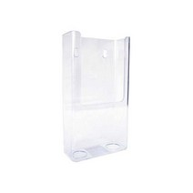 세모네모 세모네모 부착용 A5 문서 꽂이 명함 종이 전시 안내 전단지 리플렛 카다로그 수납함, 단품, 단품