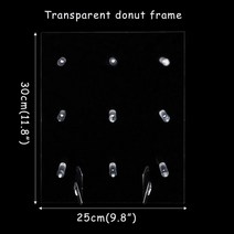 촬영박스10 개/몫 A-Z 웨딩 생일 파티 장식 베이비 샤워 풍선 아이 상자, 01 1set donuts wall A