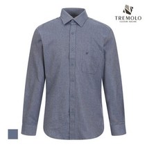 인디안 TREMOLO 심플 잔패턴 디자인 셔츠_TGBTLVWA111
