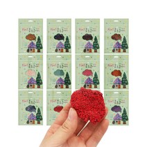 토단 콜크 클레이 단색 100g 코르크 점토 찰흙 재료, 진밤