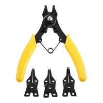 4-in-1 스냅 링 플라이어 플라이어 핸드 도구 세트 Circlip Combination retaining Clip, 1개