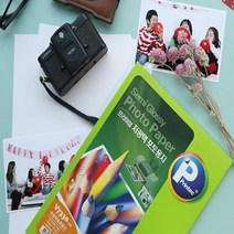 컬러 포토용지 고해상도 페이퍼 사진 앨범 그래픽 인화지 A4 20매, 본상품
