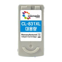 캐논 PG-830 CL-831 재생 잉크 MP145 MP198 MX318 MP218 MX308 IP1980, 2. CL-831 칼라재생잉크, 1개