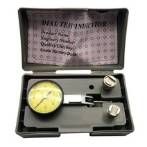 00.8mm 0.01mm 레벨 게이지 스케일 정밀 메트릭 도브테일 레일 다이얼 테스트 표시기 측정 도구, 0-0.8 Dial indicator