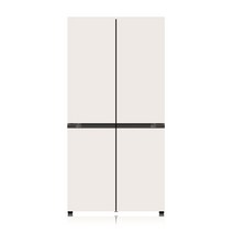 LG전자 오브제 컬렉션 디오스 양문형 냉장고 메탈 T873MEE012 870L 방문설치, 오브제컬렉션 베이지   베이지