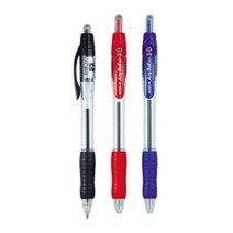 동아 애니볼 501 유성펜 0.5mm~1.6mm/볼펜/1타12입, 1.0mm/흑