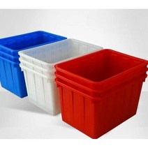 농업용 사각 대형 양동이 200L 플라스틱 물 농업, 200K(화이트)81x60.5x59cm
