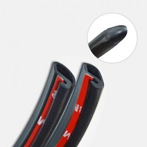 자동차풍절음 차량방음 소음 차단 고무몰딩 웨더스트립, 1개