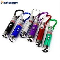 후레쉬 다기능 3 in 1 red laser pen new beam light feet, 빨간색