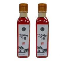 개성방앗간 고추씨기름180ml*2병, 180ml, 2개