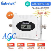 2021 새로운 업그레이드 된 Lintratek AGC 4G 신호 부스터 LTE B28 700 DCS 1800 WCDMA 2100 GSM 900 핸드폰 증폭기 셀룰러 리피터, 03 AU 플러그_03 4G DCS 1800