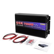 인버터 자동차 캠핑용 시거잭 24v 차량용 12v 220v 한국형 순수정현파 60hz 24V 4000W 5000W 7000W, 2.7000W - 60V - 220V240V 50hz