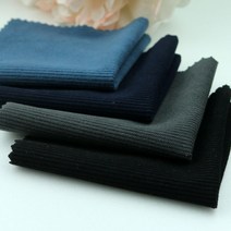 [동대문원단]스판골덴 FW 16골 작은골 스웨이드 느낌 부드러운 터치감, 블랙