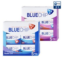 [애경] 블루칩 비누 100g 5입 x 2개 총10개, 직접입력1:블루칩 헬스케어5개+모이스쳐5개