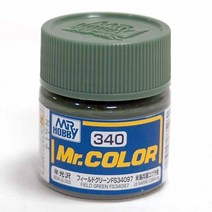 GSCN340/ MR.COLOR SEMI GLOSS FIELD GREEN FS34097