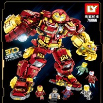 중국레고호환 LY76066 대형 아이언맨 헐크버스터 2008pcs, A