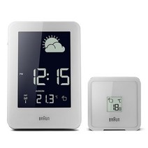 Braun 브라운 BNC013WH-RC 온습도 쿼츠 알람 시계