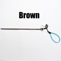 스쿠버 다이빙 탐침봉 브로브로드 스틱 로드 셰이커 수중 스테인레스 포인터, Brown
